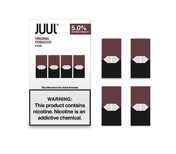 JUUL - Refill Pod - Virginia Tobacco (4 Pack)