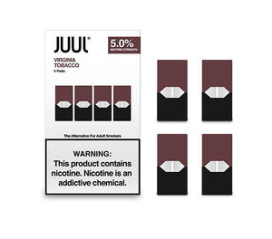 JUUL - Refill Pod - Virginia Tobacco (4 Pack)