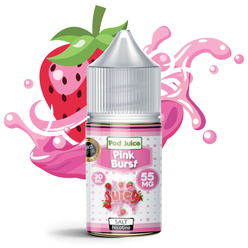 pink burst vape juice Pod Juice - Pink Burst