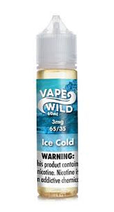 VapeWild eJuice - Ice Cold - Menthol - 60ml Vape Bliss Co VapeWild eJuice - Ice Cold - Menthol - 60ml Vape Bliss Co